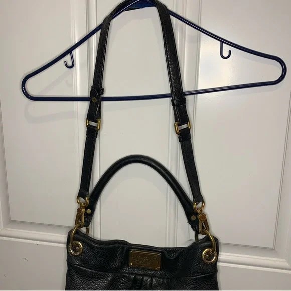 Marc by Marc Jacobs Pebbled Leather Top Handle Bag Classic Q Hillier Hobo $390.0 - Picture 3 of 12
